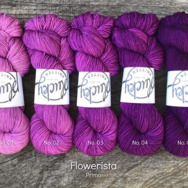 Flowerista #3|Primo Fingering|Sophisticate Fingering|Halo Fingering|Solo Fingering|Yakkity DK|Harmony DK|Bello DK|Primo Worsted|Snug Worsted|Bulky|Phoebe Fingering|Feet Fingering|Trusty Fingering|Oxford Fingering 1.0|Tweed Worsted|Beauregard DK|Solo DK|Ha