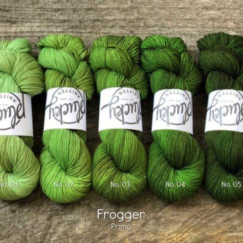 Frogger #2|Primo Fingering|Sophisticate Fingering|Halo Fingering|Solo Fingering|Yakkity DK|Harmony DK|Bello DK|Primo Worsted|Snug Worsted|Bulky|Phoebe Fingering|Feet Fingering|Trusty Fingering|Oxford Fingering 1.0|Tweed Worsted|Beauregard DK|Solo DK|Haven