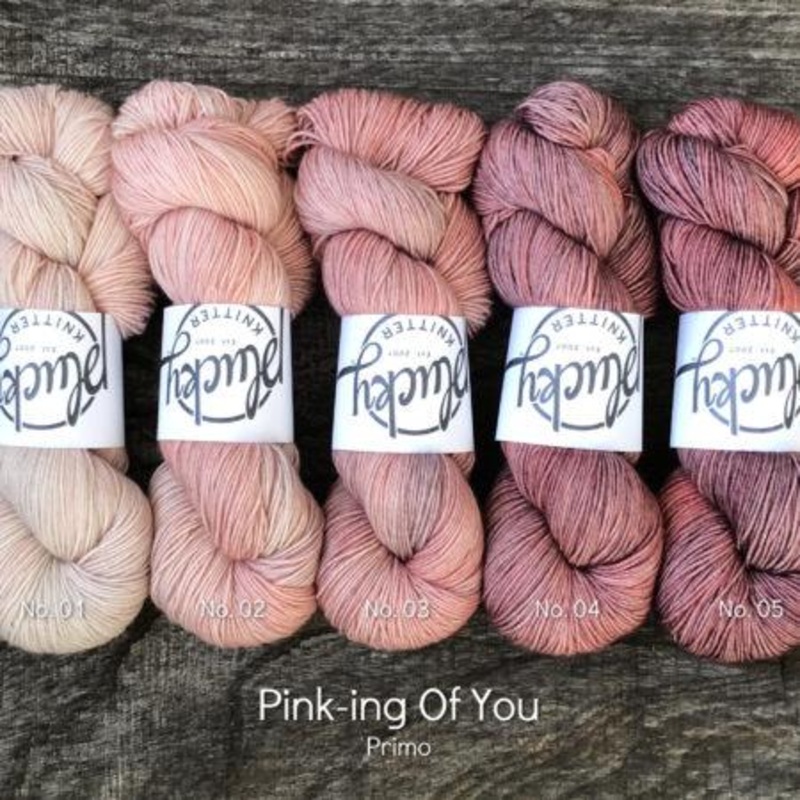 Pink-ing Of You #2|Primo Fingering|Sophisticate Fingering|Halo Fingering|Solo Fingering|Yakkity DK|Harmony DK|Bello DK|Primo Worsted|Snug Worsted|Bulky|Phoebe Fingering|Feet Fingering|Trusty Fingering|Oxford Fingering 1.0|Tweed Worsted|Beauregard DK|Solo