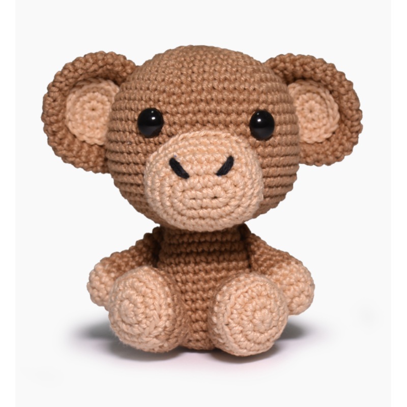 Amigurumi Crocket Kit – Monkey
