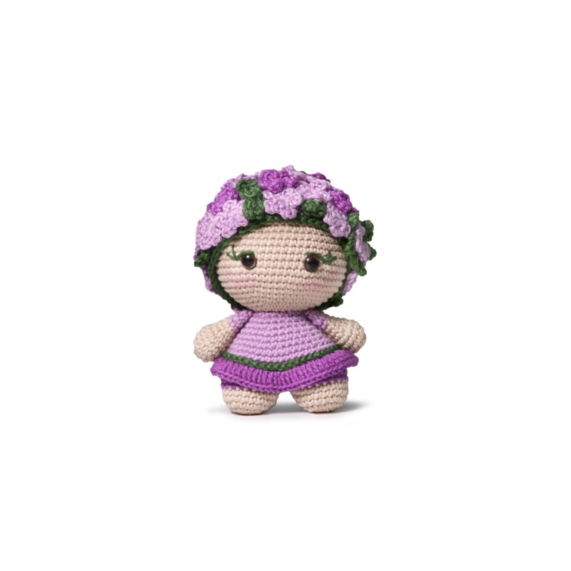 Amigurumi Crocket Kit – Violet
