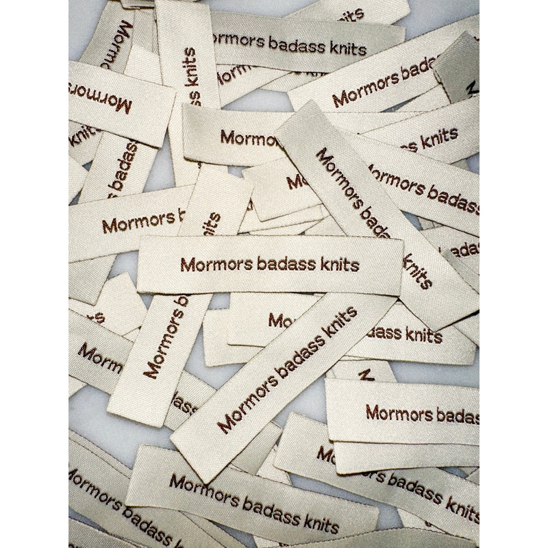 Mormors badass knits label|Default Title