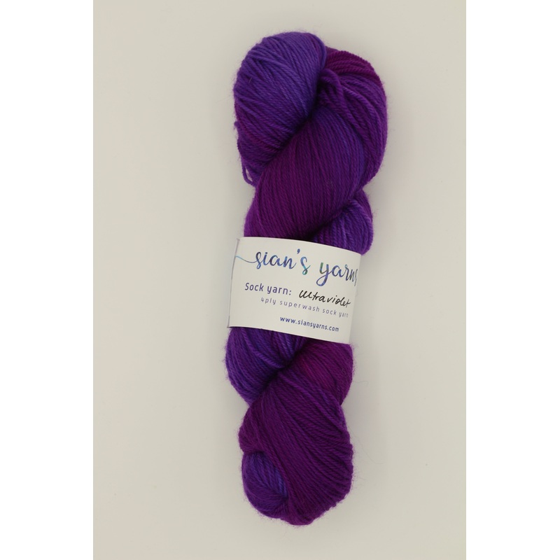 4ply Sock Yarn – Ultraviolet|Default Title