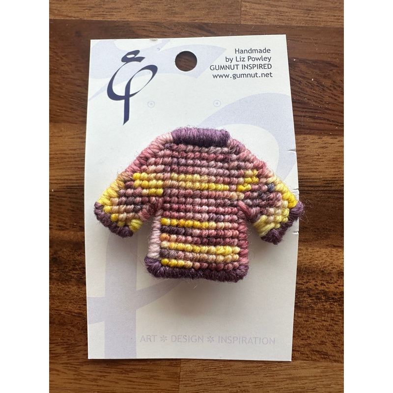 Brooch – Creativity – Locally Handmade Needlepoint Accesories