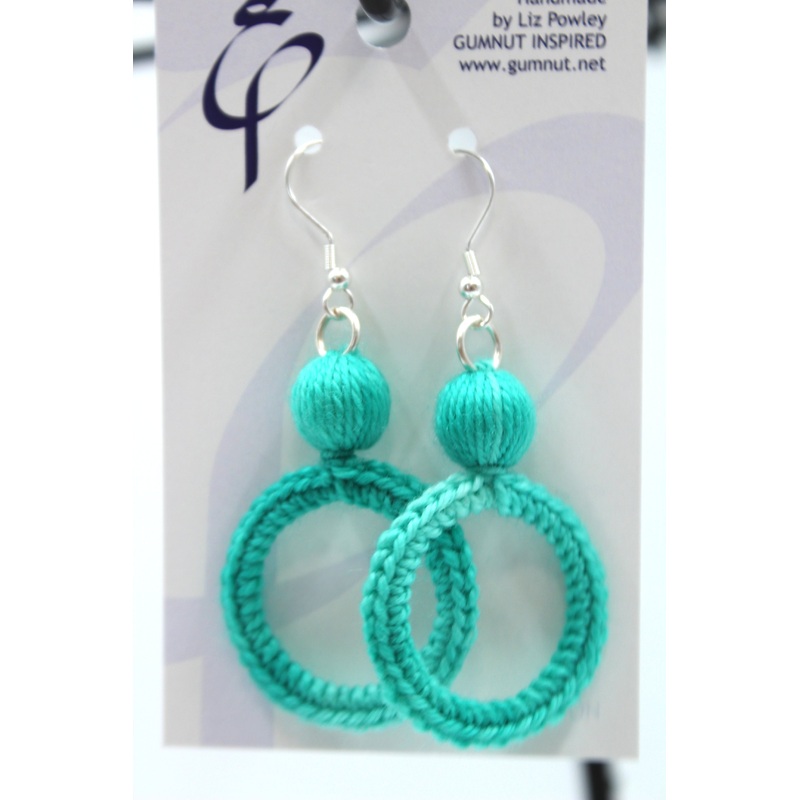 Crochet Hoop – Earrings (J2285)