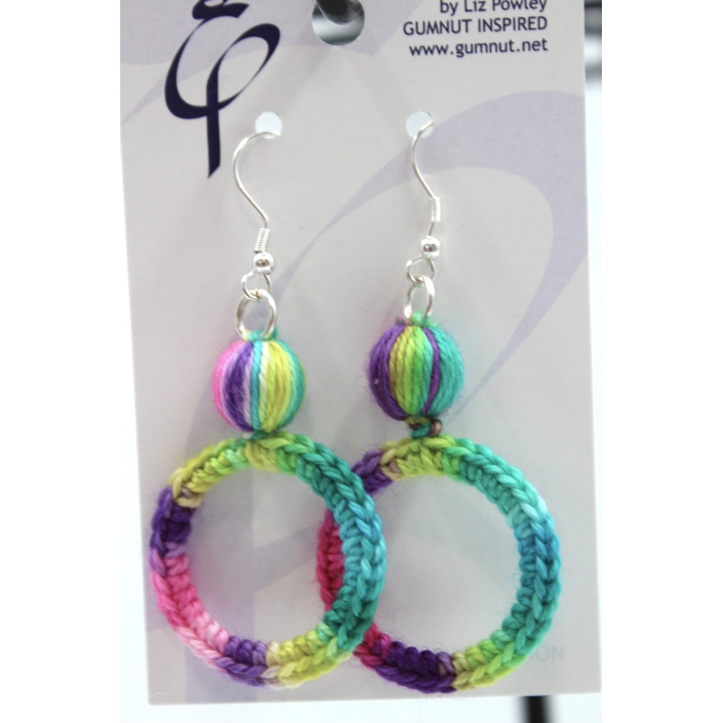 Crochet Hoop – Remember Spring – Earrings