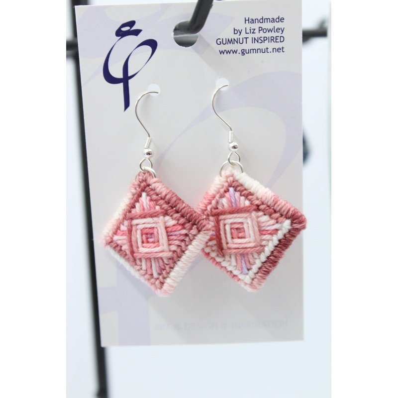 Earrings – Needlepoint – Sarah