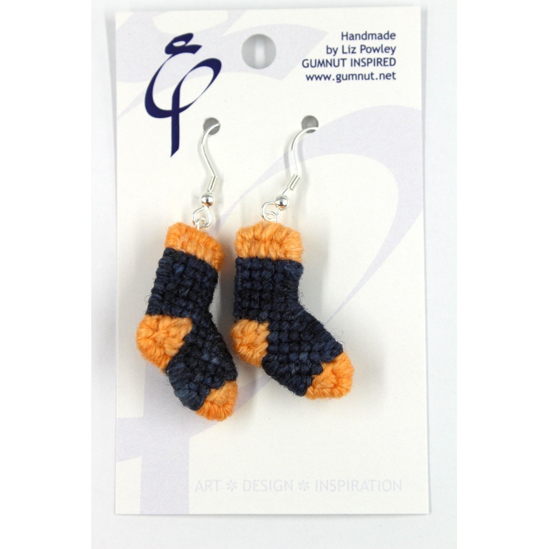 Earrings – Needlepoint Socks – Aurora Australia