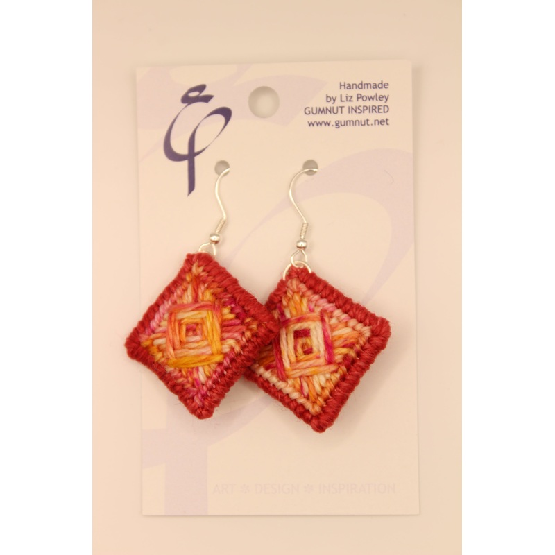 Earrings – Needlepoint – Tutti Fruitti