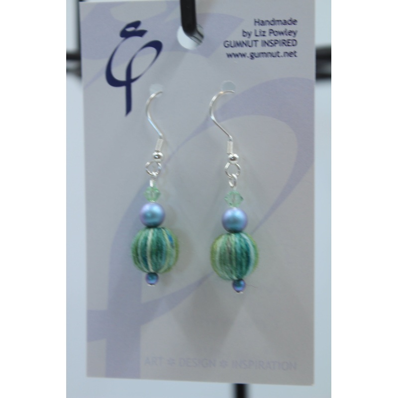Earrings – Wrapped – Community + Swarovski (J2276)