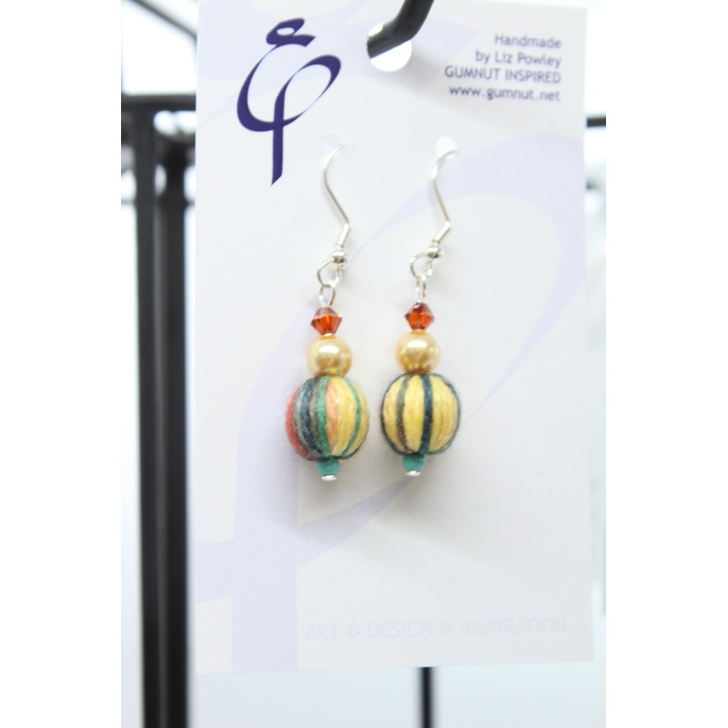 Earrings – Wrapped – Cosmic Pasta + Swarovski (J2293)