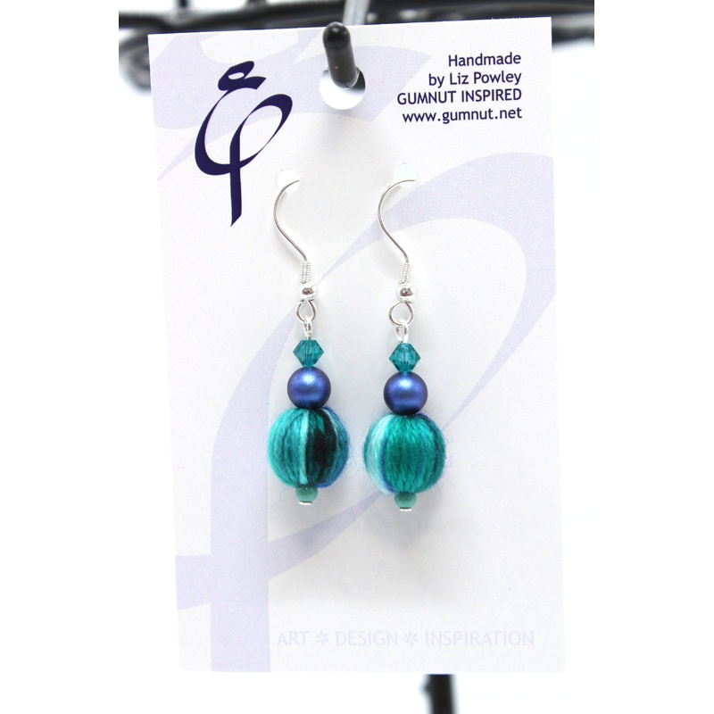 Earrings – Wrapped – Ice Ice Baby + Swarovski (J2291)
