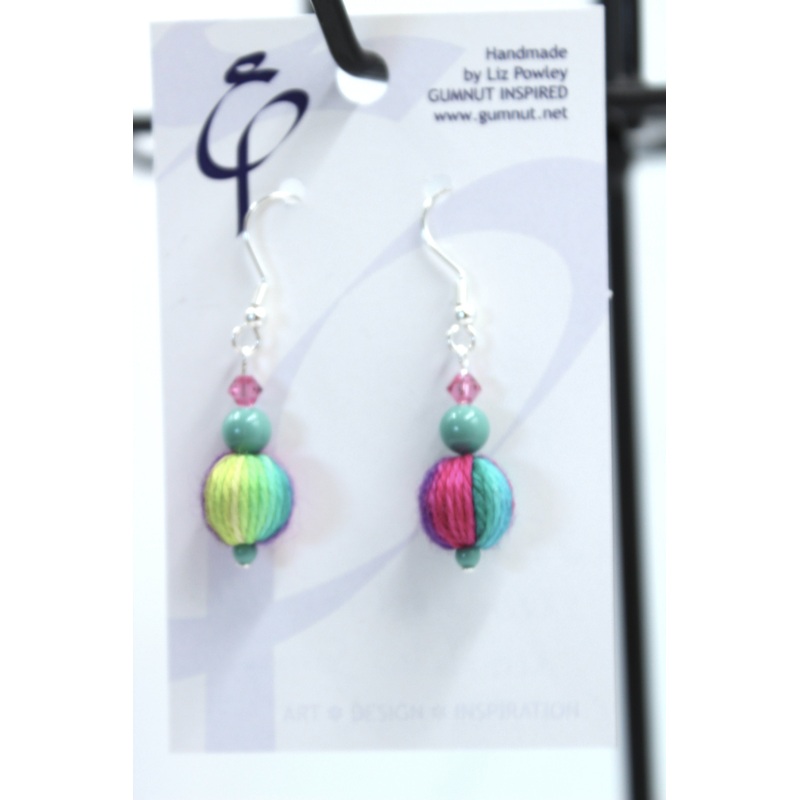 Earrings – Wrapped – Remember Spring + Swarovski (J2270)