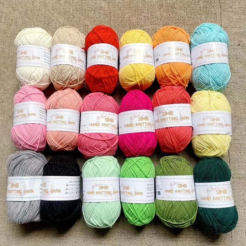40g Cotton Acrylic Blend – Suitable for Amigurumi/Bags/Craft