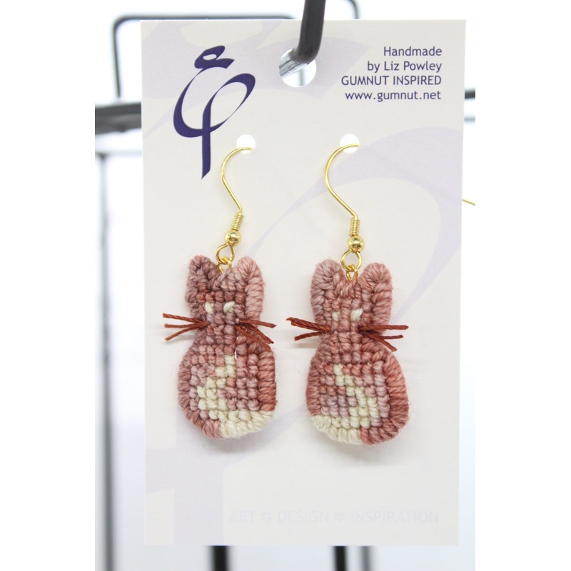 Crochet Cats – Salmon Hunter – Earring (J2345)