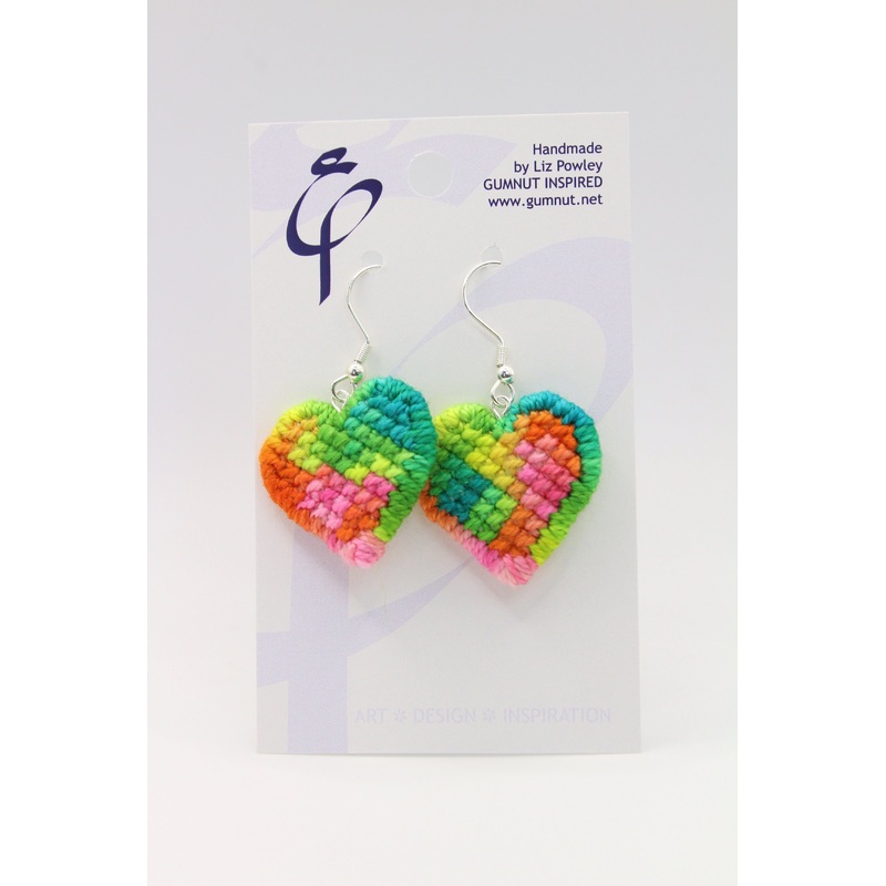 Crochet Hearts – Sugar – Earring (J2299)