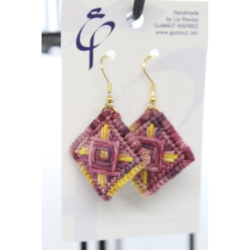 Earrings – Needlepoint  – Craft by Bella Creativity (J2336)