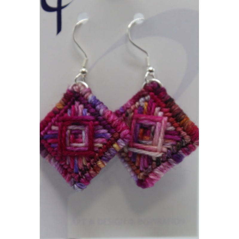 Earrings – Needlepoint  – Join the Circus (J2328)