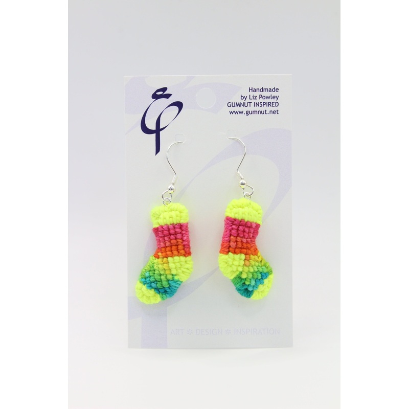 Earrings – Needlepoint Socks – Sguar (J2300)