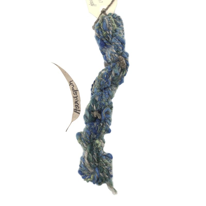 Kay’s Handspun Yarn – (KHS006) Blue, Green, Grey