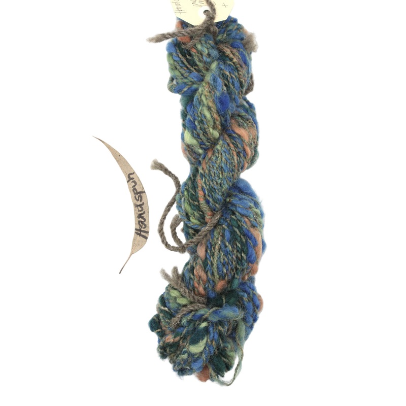 Kay’s Handspun Yarn – (KHS010) Cinerea, Marine, Green, Chamomile, Grey