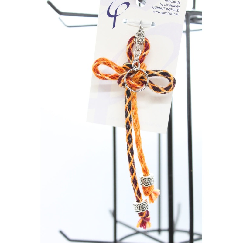 Needlepoint Bag Tag – House Dye – Red Weed (J2350)