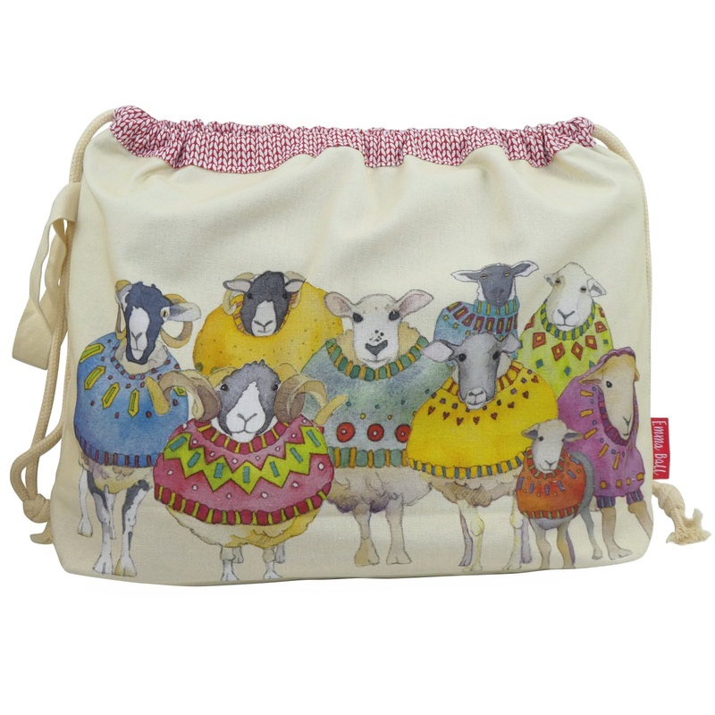 Sheep In Sweaters – Emma Ball – Drawstring Bag