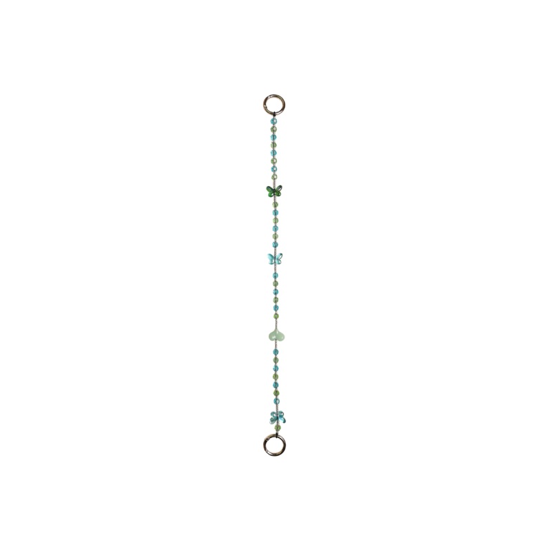 BUTTERFLY BAG CHAIN BLUE GREEN