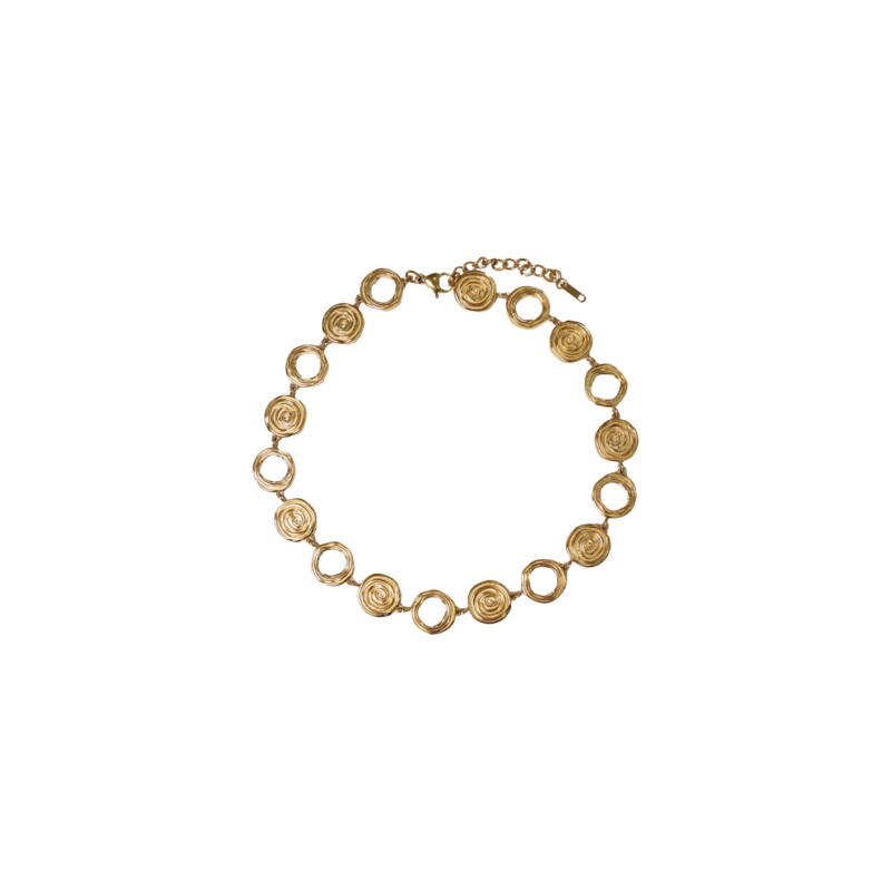 GEO NECKLACE GOLD|ONE SIZE