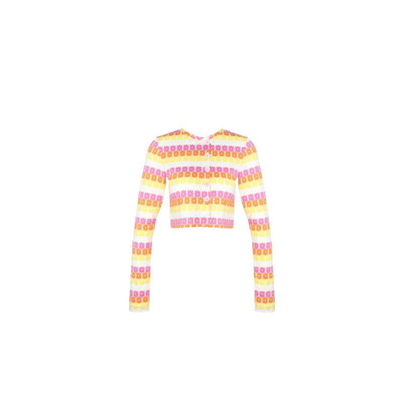 GOLDIE CARDIGAN PINK MULTI|4|6|8|10|12|14|16|18|20