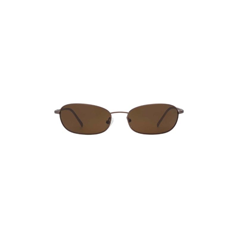 JACK SUNGLASS MATTE BROWN|ONE SIZE
