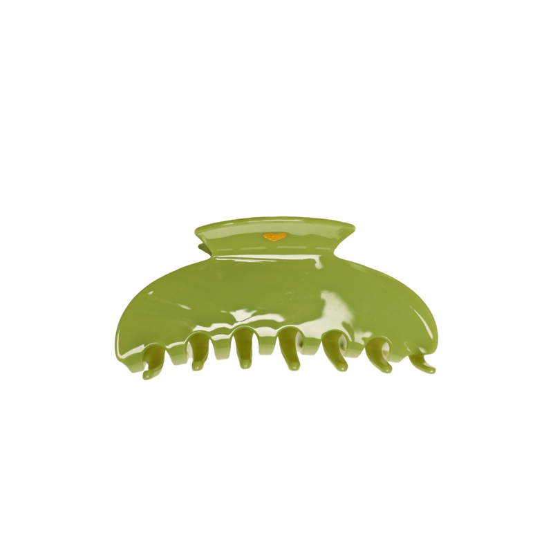 LARA HAIR CLAW OLIVE|ONE SIZE