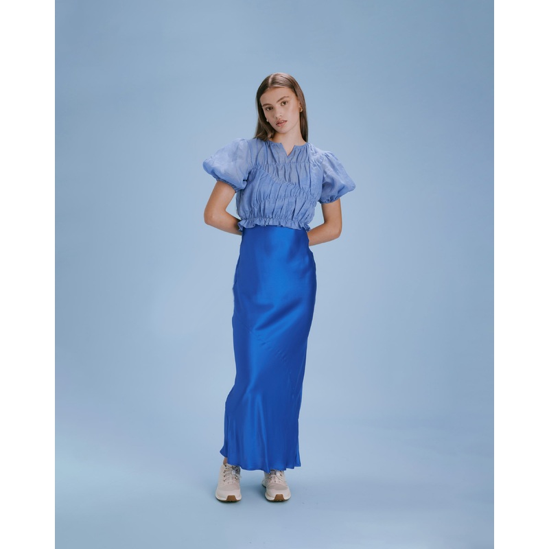 LILLIE TOP BLUE IRIS|4|6|8|10|12|14|16|18|20