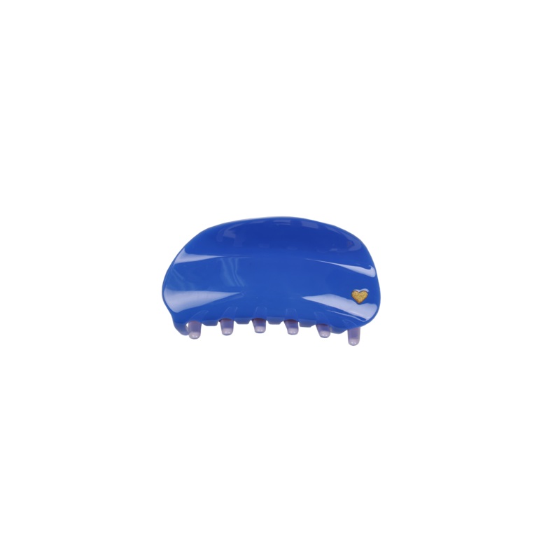 MARBLE HAIR CLAW COBALT|ONE SIZE