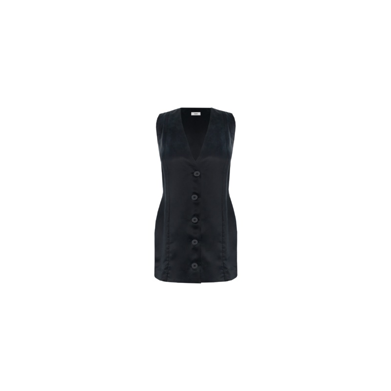 THELMA VEST BLACK|4|6|8|10|12|14|16|18|20|22|24