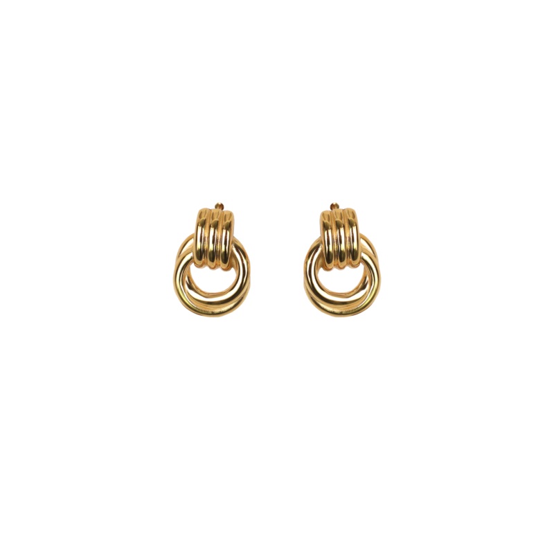 AGNES EARRING GOLD|ONE SIZE