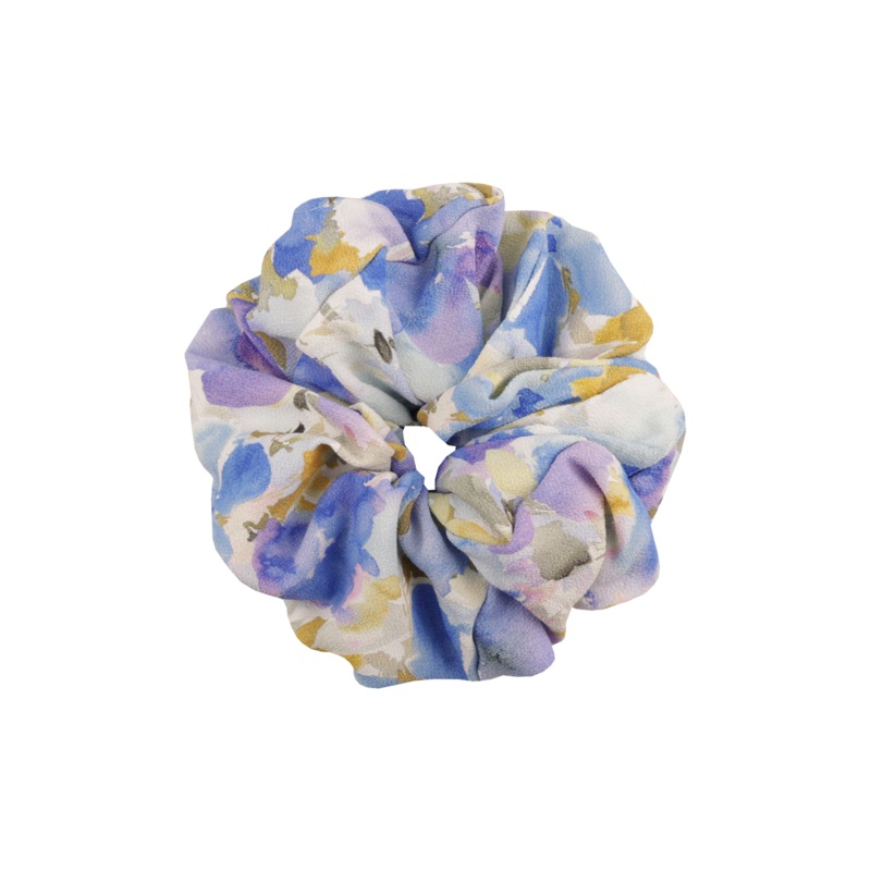 BETTY SCRUNCHIE BLUEBERRY FLORAL