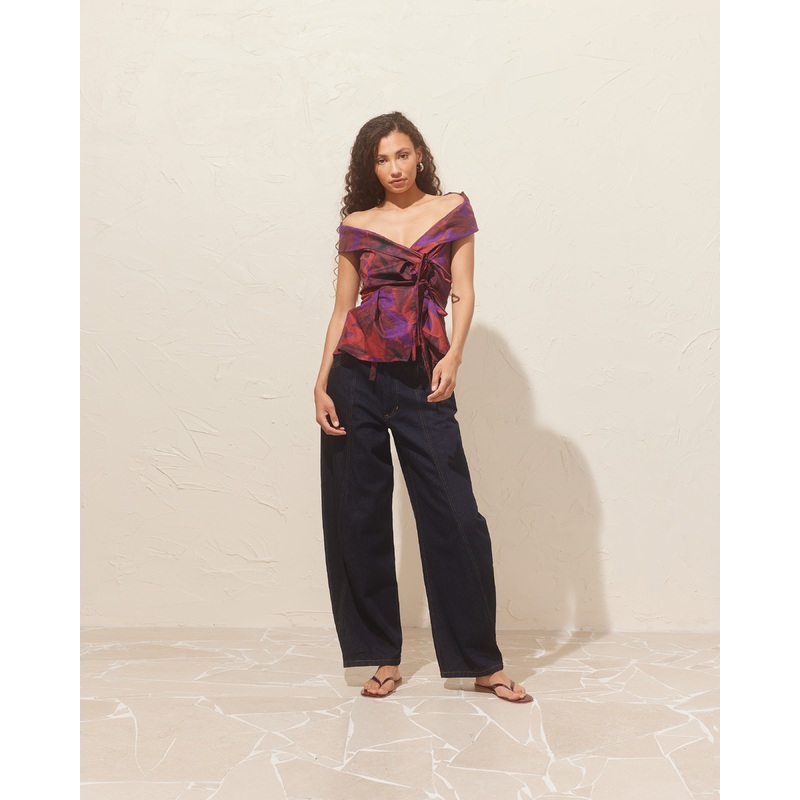 CARMEN WRAP TOP SAMBA|4|6|8|10|12|14|16|18|20