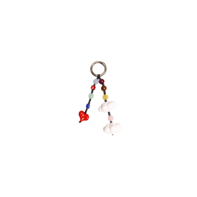 CLOUD KEYCHAIN RAINBOW|ONE SIZE