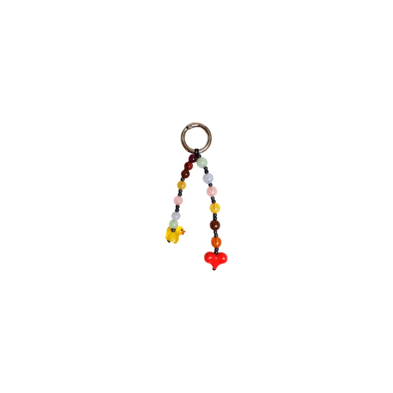 DUCK KEYCHAIN RAINBOW|ONE SIZE