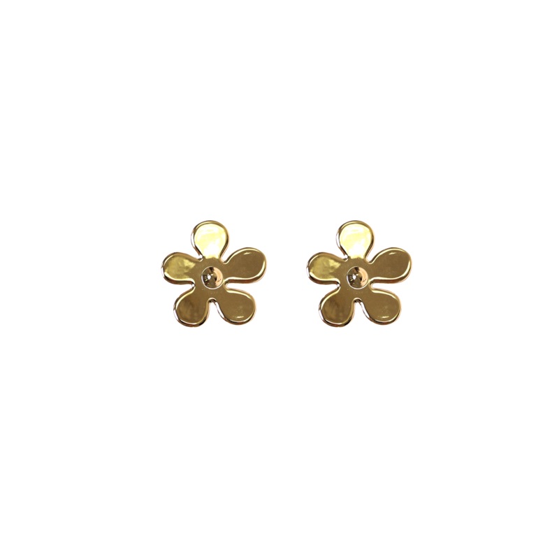 FLOWER POWER EARRING GOLD|ONE SIZE