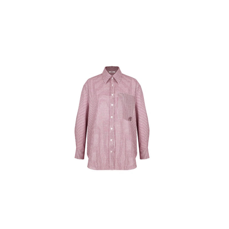 IDA SHIRT CHERRY STRIPE|4|6|8|10|12|14|16|18|20