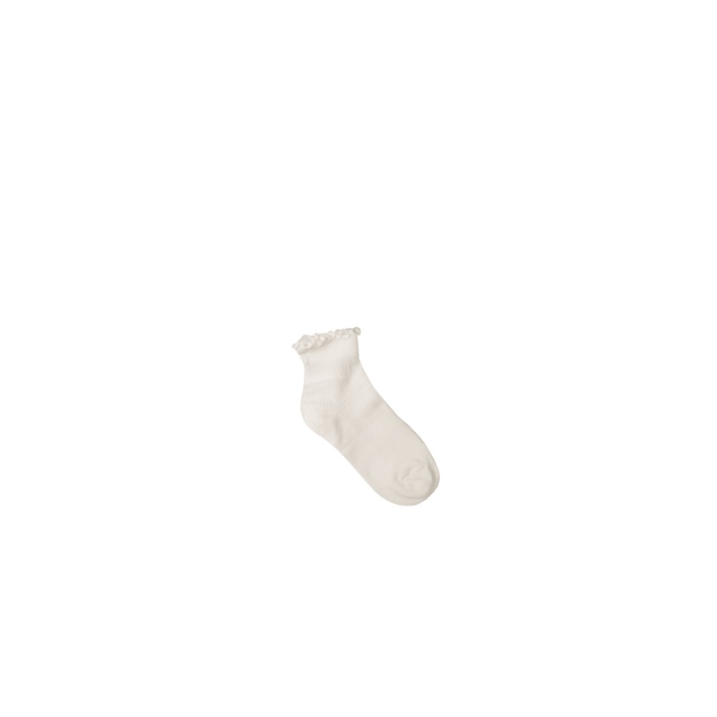 LOLLO SOCK WHITE|ONE SIZE