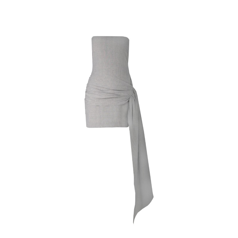LOU MINI DRESS GREY CHECK|4|6|8|10|12|14|16|18|20