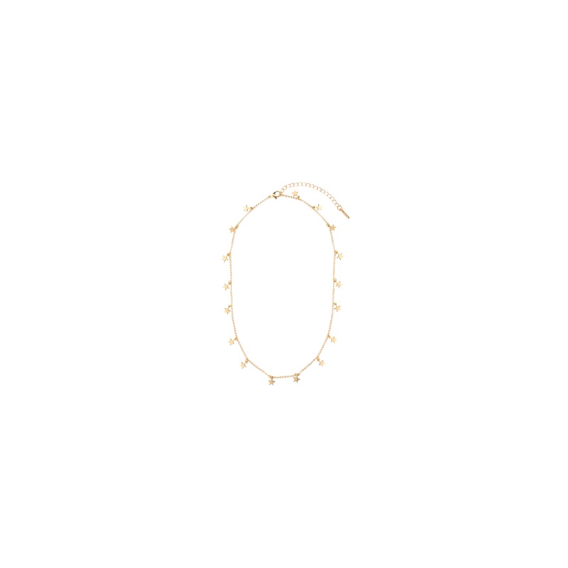 NIGHT SKY NECKLACE GOLD|ONE SIZE