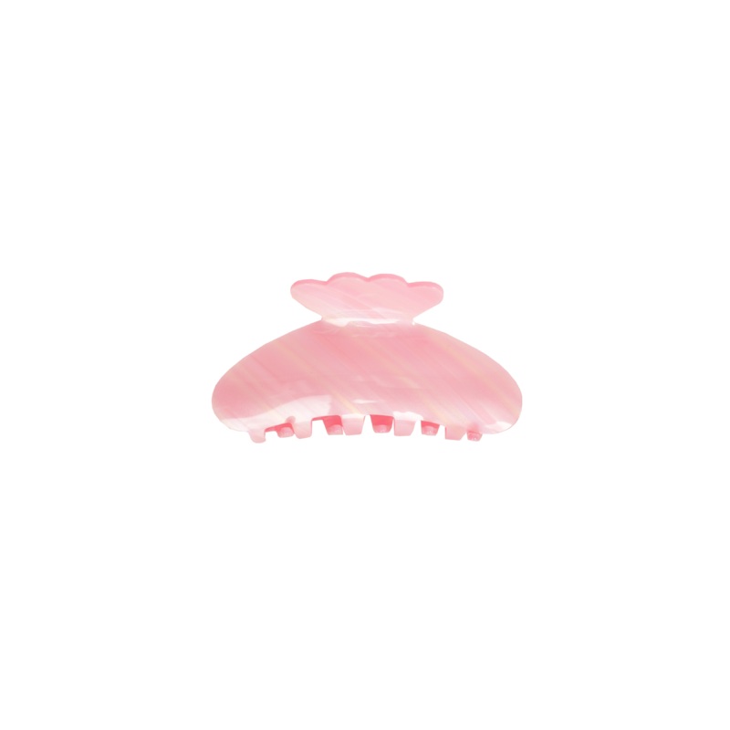 WAVE HAIR CLAW PINK ORANGE|ONE SIZE