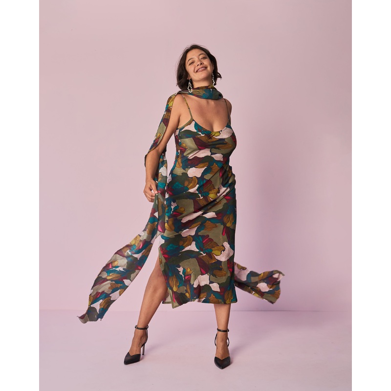 CAROL SILK GOWN FUCHSIA|4|6|8|10|12|14|16