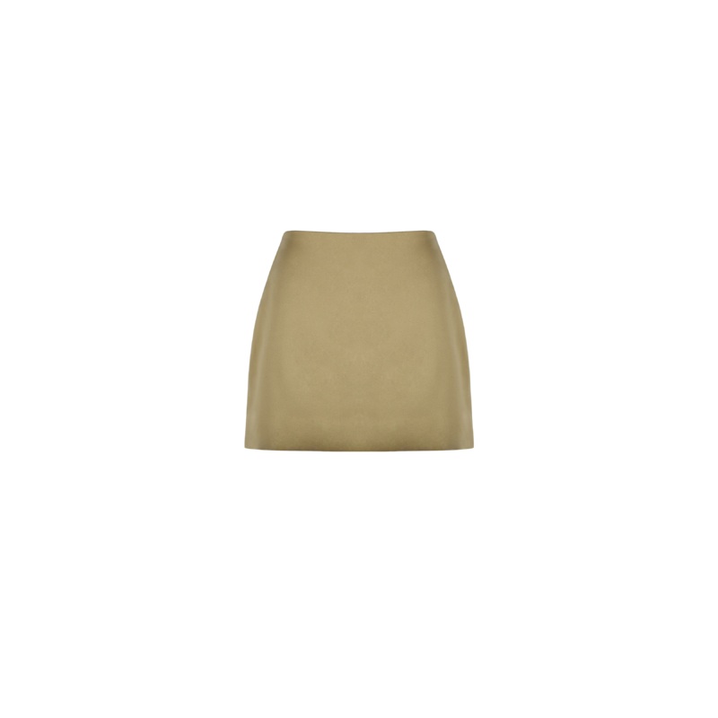 CHER SATIN MINI SKIRT PEAR|4|6|8|10|12|14|16|18|20