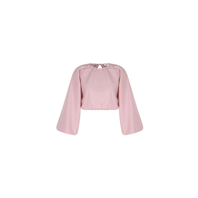 JUNIPER BLOUSE PINK GINGHAM|4|6|8|10|12|14|16|18|20