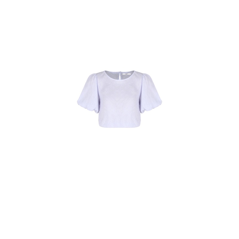KENDALL LINEN BLOUSE  LILAC|4|6|8|10|12|14|16|18|20